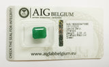 Emerald 3.38ct AIG Certified