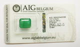 Emerald 4.73ct AIG Certified