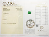 Emerald 4.73ct AIG Certified