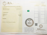 Emerald 1.56ct AIG Certified