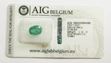 Emerald 2.10ct AIG Certified