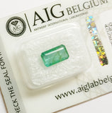 Emerald 1.95ct AIG Certified