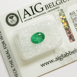 Emerald 1.13ct AIG Certified