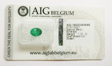 Emerald 1.13ct AIG Certified