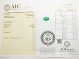 Emerald 1.11ct AIG Certified