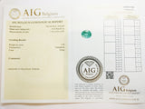 Emerald 1.29ct AIG Certified