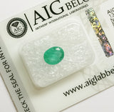 Emerald 1.06ct AIG Certified