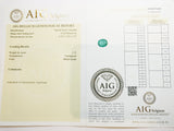 Emerald 1.12ct AIG Certified