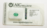 Emerald 1.02ct AIG Certified