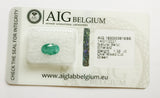 Emerald 1.38ct AIG Certified