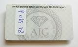 Emerald 1.38ct AIG Certified