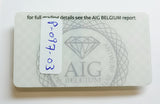 Emerald 0.79ct AIG Certified