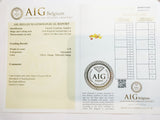 Yellow Sapphire 6.38ct AIG Certified