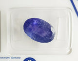 Tanzanite 5.66ct ALGT Certified