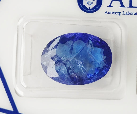 Tanzanite 9.73ct ALGT Certified