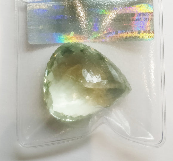 Prasiolite 72.01ct GRA Certified