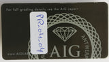 Sapphire 3.34ct AIG Certified