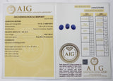 Sapphire 3.48ct AIG Certified