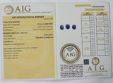 Sapphire 3.52ct AIG Certified