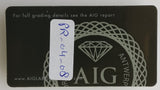 Sapphire 3.72ct AIG Certified