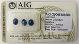 Sapphire 3.89ct AIG Certified