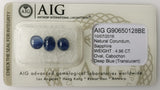 Sapphire 4.96ct AIG Certified