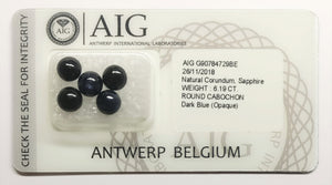 6.19ct AIG Certified