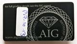 6.19ct AIG Certified