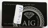 Sapphire 3.82ct AIG Certified