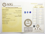 Sapphire 3.95ct AIG Certified