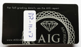 Sapphire 5.41ct AIG Certified