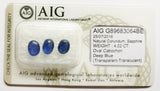 Sapphire 4.02ct AIG Certified