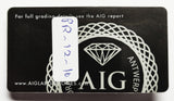 Sapphire 11.05ct AIG Certified