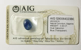 Sapphire 4.39ct AIG Certified