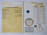 Sapphire 5.54ct AIG Certified