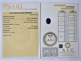 Sapphire 5.77ct AIG Certified