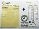 Sapphire 6.25ct AIG Certified