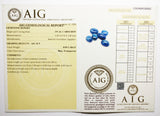 Sapphire 8.95ct AIG Certified