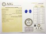 Sapphire 3.04ct AIG Certified