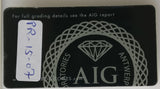 Sapphire 4.55ct AIG Certified