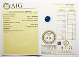 Sapphire 4.56ct AIG Certified