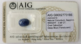 Sapphire 3.98ct AIG Certified