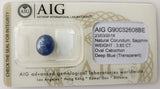 Sapphire 3.85ct AIG Certified