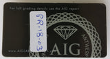 Sapphire 4.03ct AIG Certified