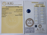 Sapphire 4.35ct AIG Certified