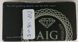 Sapphire 4.70ct AIG Certified