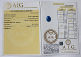 Sapphire 4.72ct AIG Certified