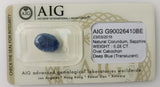 Sapphire 5.28ct AIG Certified