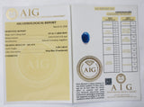 Sapphire 5.28ct AIG Certified