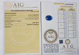 Sapphire 6.98ct AIG Certified